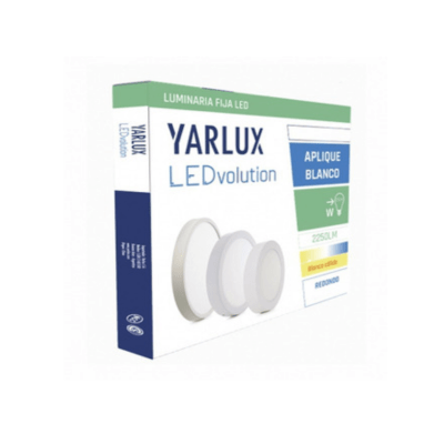 APLIQUE LED REDONDO 24W 4000K BLANCO yarlux