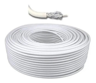CABLE COAXIL RG6 BLANCO PROFESIONAL