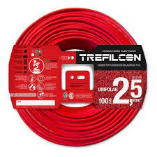 CABLE NORMALIZADO 1X2,50MM ROJO Trefilcom