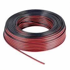 CABLE PARLANTE bicolor 2X0,25mm P/TIRA LED