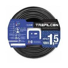 CABLE UNIPOLAR 1X1,5MM NORMALIZADO NEGRO TREFILCON