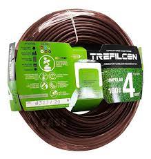 CABLE UNIPOLAR 4MM  MARRON TREFILCON