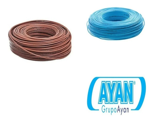 CABLE UNIPOLAR DE 4MM CELESTE AYAN CERTIFICADO