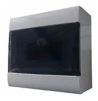 CAJA DE SOBREPONER PARA MODULOS DIN 8 BOCAS SISTELECTRIC TABLERO