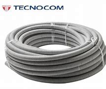 CAÑO CORRUGADO semi PESADO P/LOSA GRIS 7/8 ROLLO X25MTS