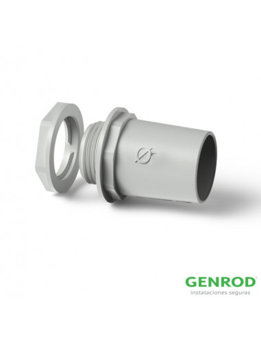 CONECTOR CAÑO RIGIDO PVC 22MM GENROD