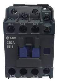 CONTACTOR 3P 11KW 25A BOB.220V NO+NC BAW