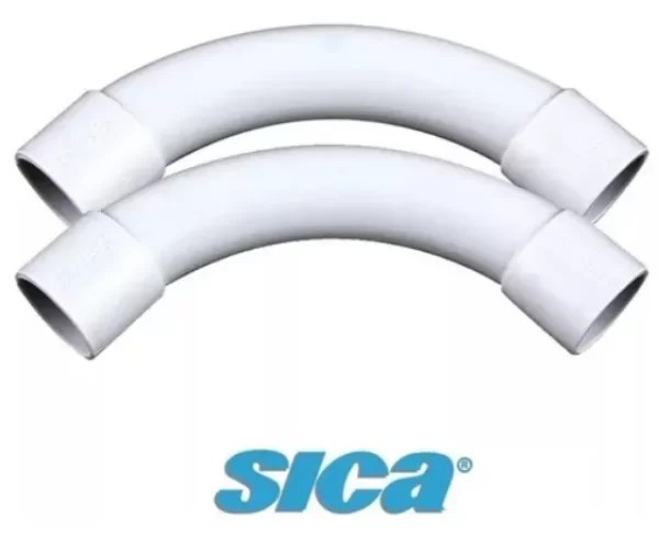 CURVA PVC C. FRIO 50mm SICA