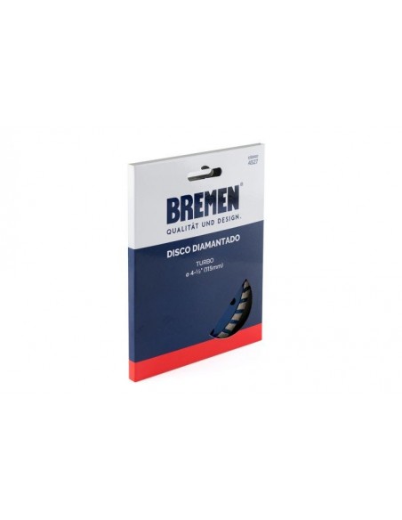 DISCO DIAMANTADO  7" SECO BREMEN