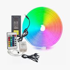 KIT RGB NEON LED X 5 MT C/CONTROL REMOTO