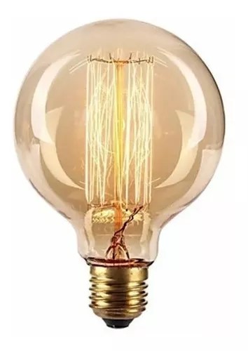 LAMPARA GLOBO VINTAGE 25W FILAMENTO ANTIGUO G125