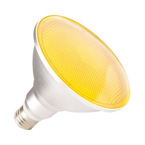 LAMPARA LED PAR 38 P/EXTERIOR 15W E27 AMARILLA YARLUX 1245 Lm