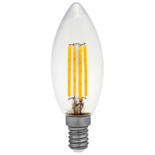 LAMPARA LED VELA VINTAGE TRANSP. 4W CALIDA BAW