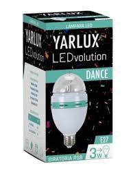 LED DANCE 3W E27 RGB GIRATORIA YARLUX