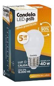 LED GOTA 5W CALIDA CANDELA