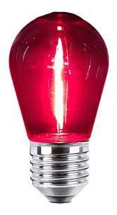 LED MINI EDISON RETRO 1W E27 ROJO