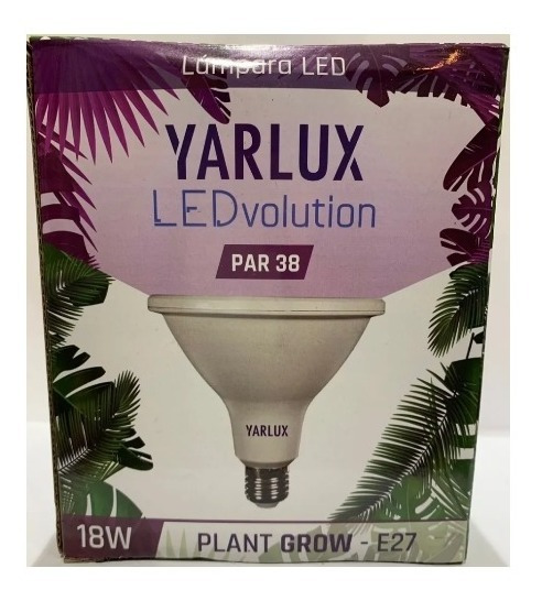 LED PAR38 18W E27 38G PLANT GROW YARLUX 540 Lm