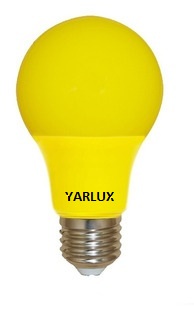 LED STANDARD OPAL YARLUX 5W E27 AMARILLO 400 Lm