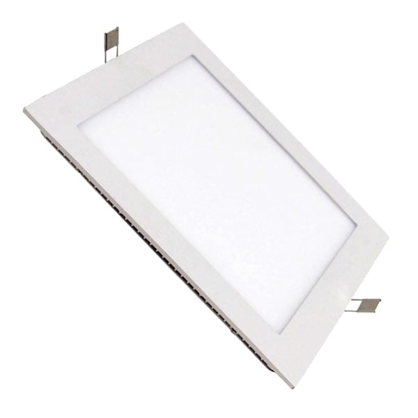 PANEL LED EMBUTIR 6W CUADRADO CALIDO BAW 400 Lm