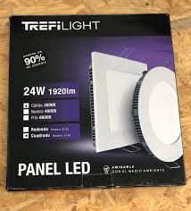 PANEL LED REDONDO 24W  EMBUTIR CALIDO 1920LM TREFILIGHT