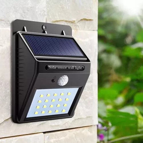 REFLECTOR SOLAR 20 LEDS 6W C/SENSOR