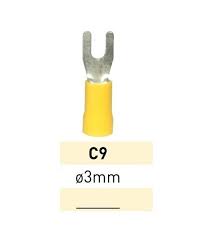 TERMINAL LCT C9 PREAI 2.5MM2/6MM "U"- 3MM