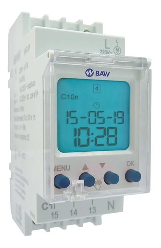 TIMER DIGITAL BAW 52 PROG. 16A.