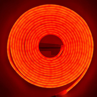 TIRA LED NEON NARANJA X 5MTS 12V