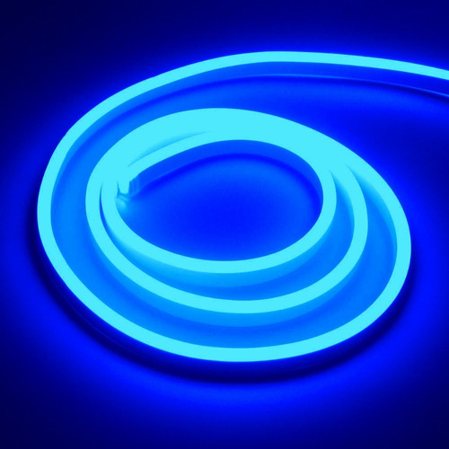 TIRA NEON LED ULTRAFLEXIBLE 3000LM AZUL X5MTS