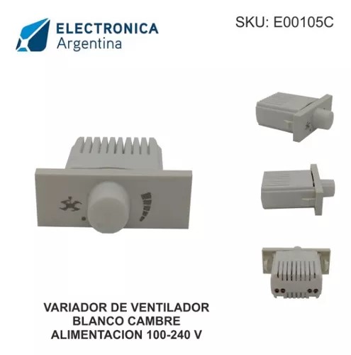 VARIADOR ELECTRONICO CAMBRE VENTILADOR ELECT.ARG.