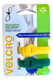VELCRO 4 CORREAS 13,2CM VERDE Y AMARILLO
