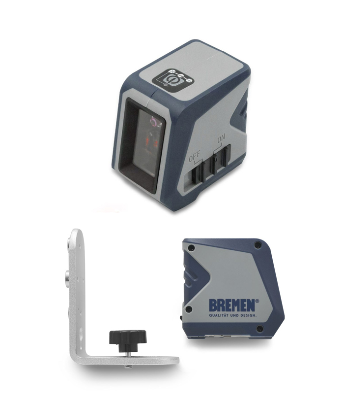 Nivel laser de linea luz verde (2 lineas) BREMEN
