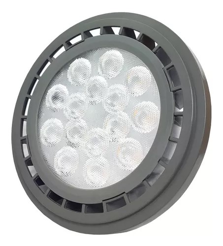 LAMPARA LED AR111 MACROLED GRIS 15W 2700K 1300Lm
