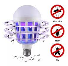 LAMPARA MATA MOSQUITOS 2 EN 1