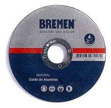 DISCO CORTE BREMEN 4 1/2" 115X1.0X22MM OX. ALUMINIO X UNIDAD