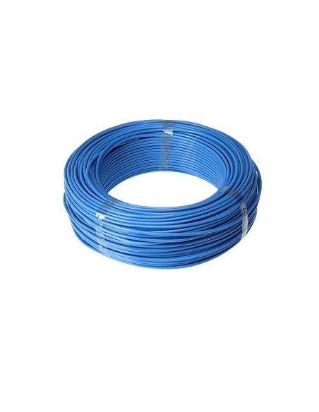 CABLE UNIPOLAR 1.5mm CELESTE ANTILLAMA