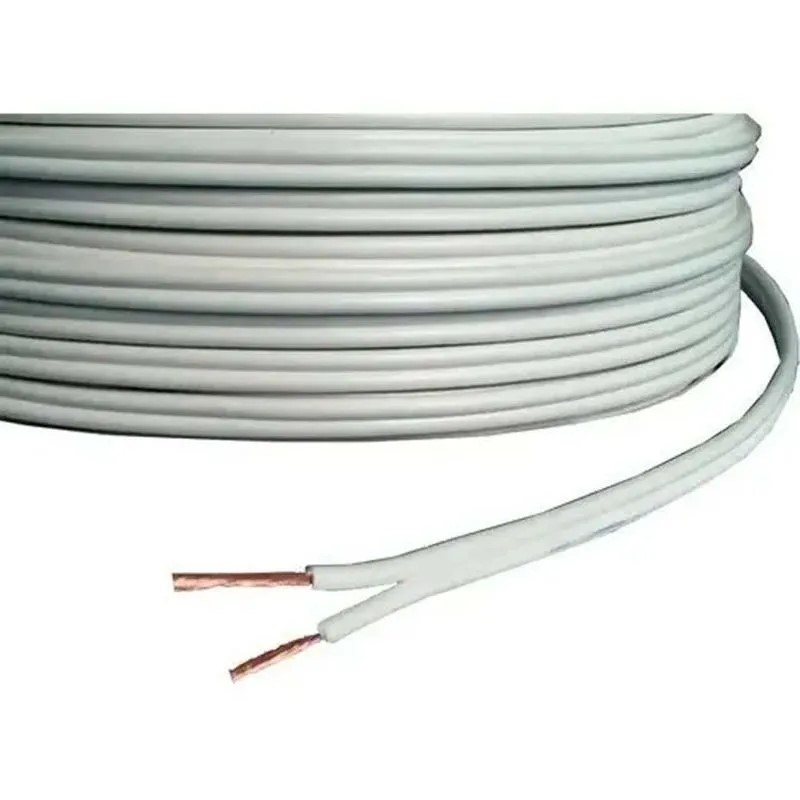 CABLE PARALELO 2X1.5mm BLANCO ANTILLAMA