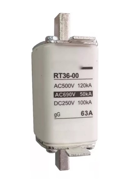 FUSIBLE TIPO NH - Tamaño: 3 - In: 630A gG - Icc: 120kA @ 500VCA, 100kA @ 440VCC (copia)