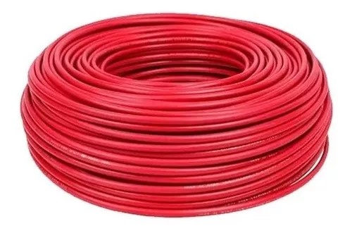 CABLE UNIPOLAR 6MM ROJO MARCA PROPIA