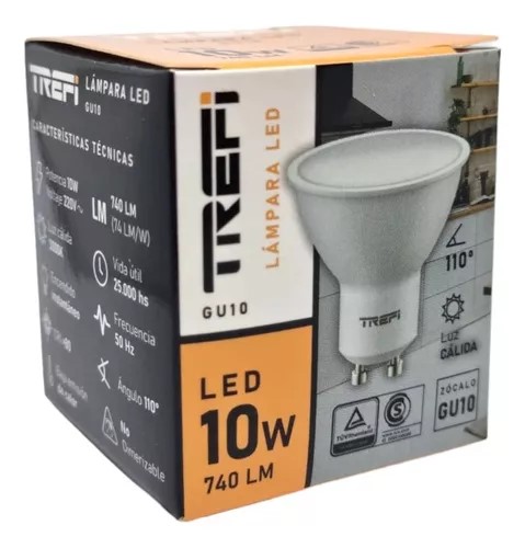 DICROICA LED 5W CALIDA TREFI 300Lm 110° (copia)