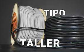 CABLE TIPO TALLER 3X0,75 NEGRO TREFILCON
