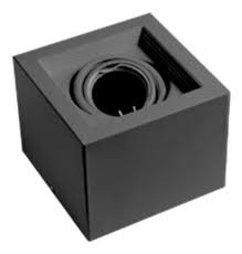 PLAFON CARDANICO 1 LUZ DICRO NEGRO MACROLED