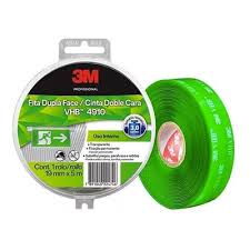 CINTA DOBLE FAZ TRANSPARENTE 19MM X5MTS 3M