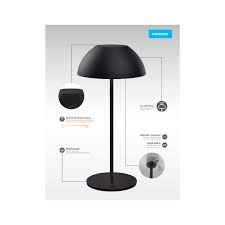 VELADOR BELL NEGRO DIMER CALIDO USB MACROLED