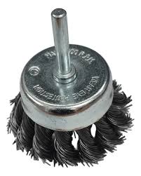 Cepillo Copa Trenzado Perno Taladro 2 1/2 PuLG Bremen