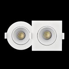 SPOT LED TREFI EMBUTIR ANTIDESLUMBRE CON ARO MOVIL REDONDO 3W LUZ NEUTRA