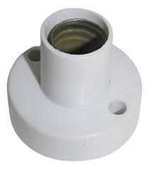 PORTALAMPARA RECEPTACULO MIGNON BLANCO