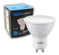 DICROICA LED 7W DIMERIZABLE FRIA  38° TREFI 560 Lm