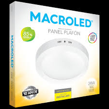 PLAFON LED 18W 1070Lm MACROLED REDONDO CALIDO