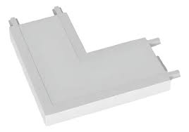CONECTOR L RECTO SKYLINE MACROLED BLANCO
